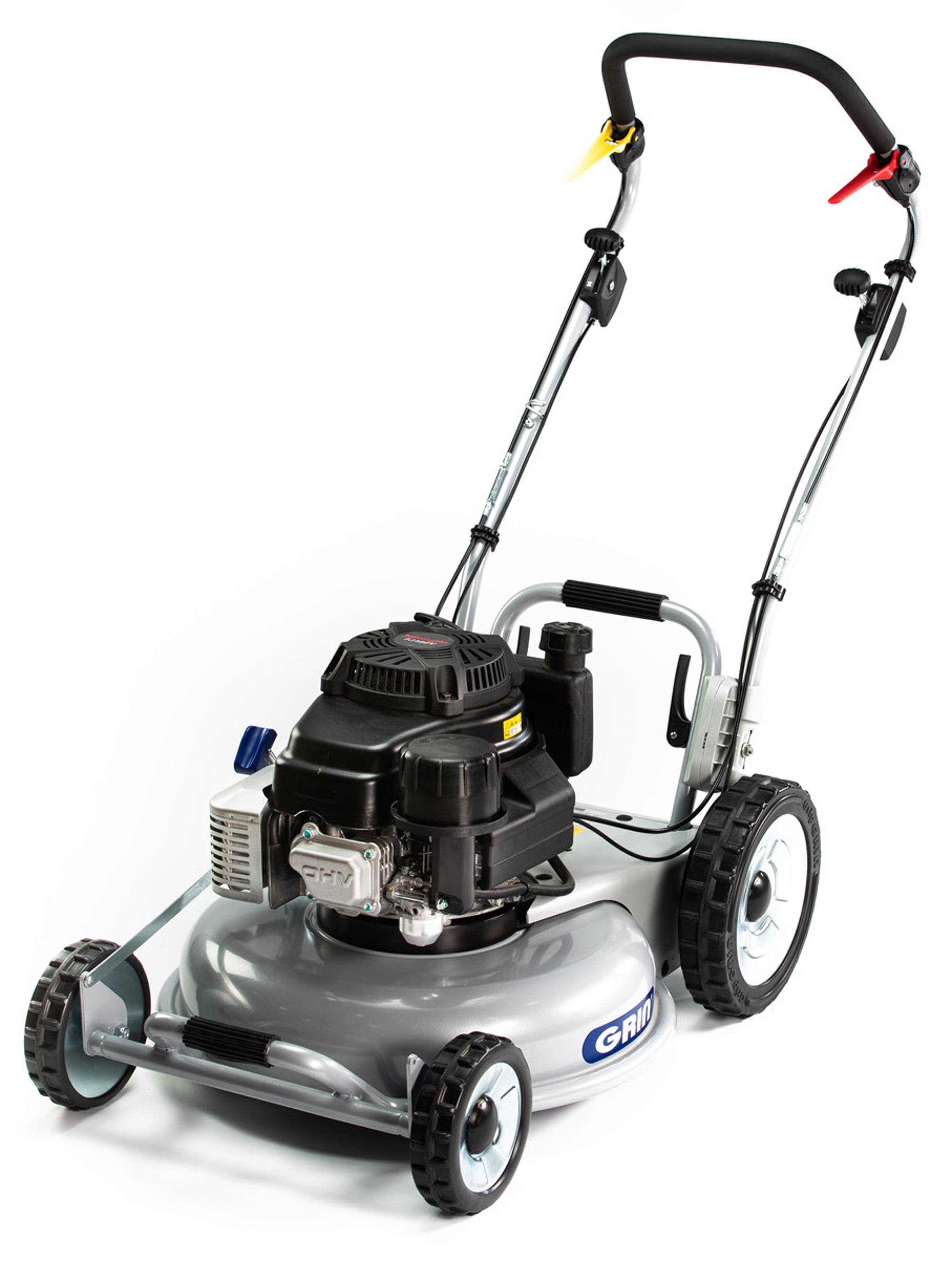 GRIN Profi-Antriebsrasenmäher 53cm KAWASAKI FJ180V KAI 4-Takt 179cm³