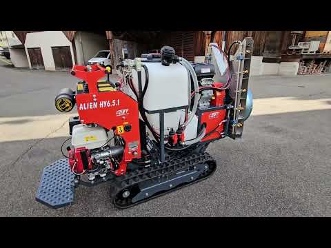 Appareil d'exposition FORT Transporteur à chenilles machine de base ALIEN HY 6.5.1, ONE SPEED