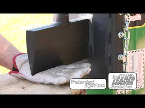 THOR Fendeuse de bois verticale hydraulique ALPINO 6,5t 230V