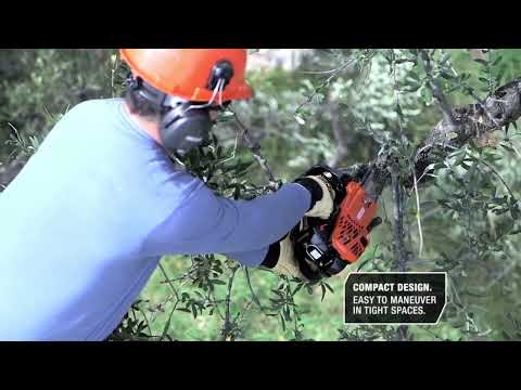 ECHO Tronçonneuse 25cm³ avec guide carving 25cm, 0.043