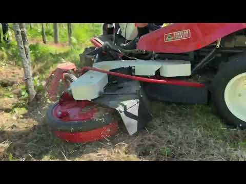 OREC RMK151 Aufsitz-Gestrüppmäher mit Seitenausleger 135-150cm, Kawa FS651V